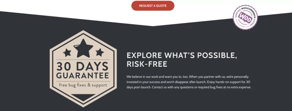 Progressus.io website with 30-day guarantee ldisplayed.