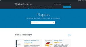 The WordPress plugin repository page.