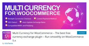 Multi Currency for WooCommerce free plugin.
