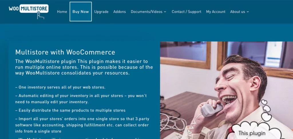 The Woo Multistore plugin website.