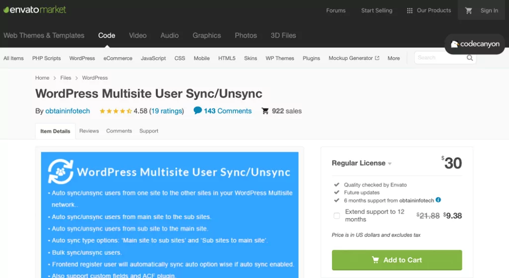 The WP Multisite User Sync plugin.