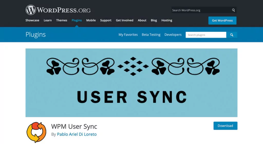 The WPM User Sync plugin.