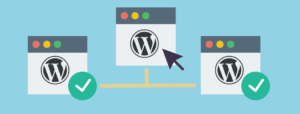 You can create multiple WordPress sites using Multisite or a WordPress site management tool.