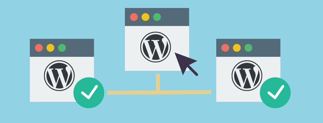 You can create multiple WordPress sites using Multisite or a WordPress site management tool.