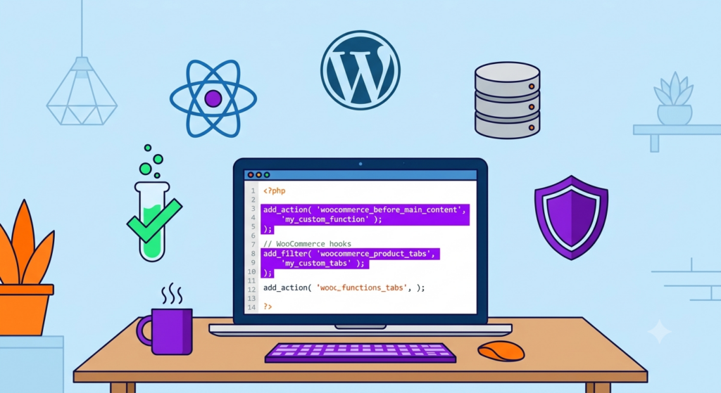 Development and coding stage of a custom WooCommerce plugin