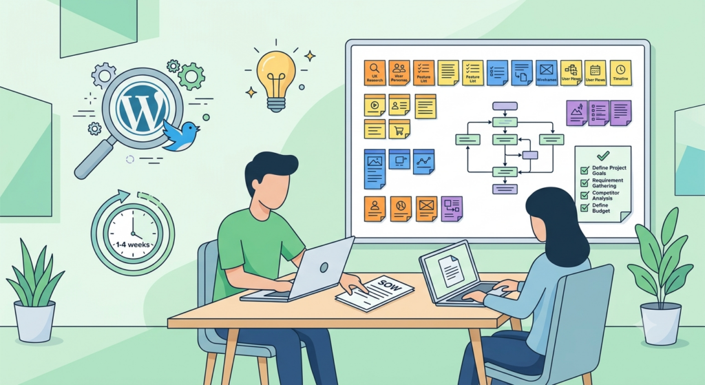 Discovery and planning stage of a custom WooCommerce plugin project